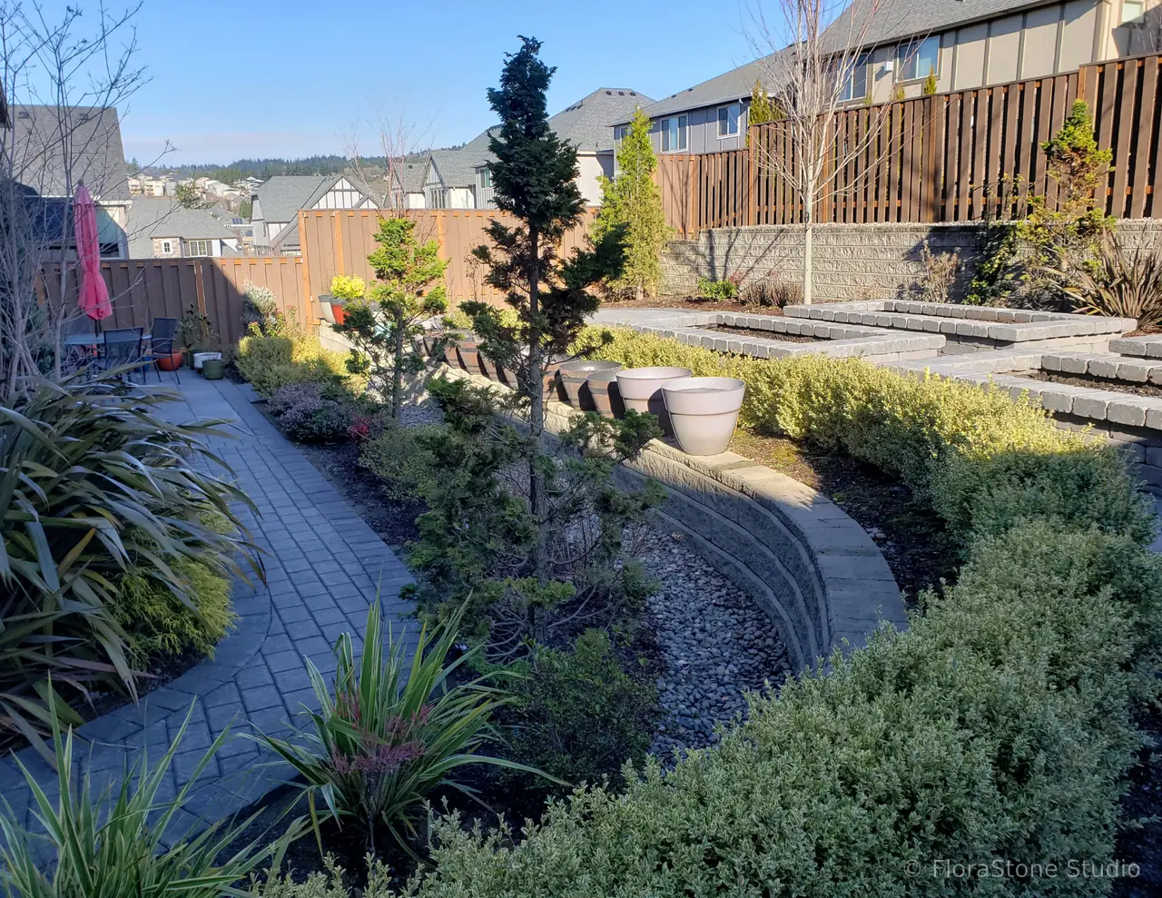 The Terraced Garden Backyard